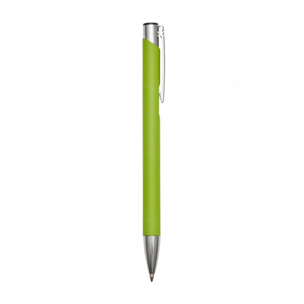 Caneta Personalizada de Metal Verde