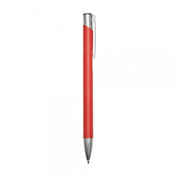 Caneta Personalizada de Metal Vermelho