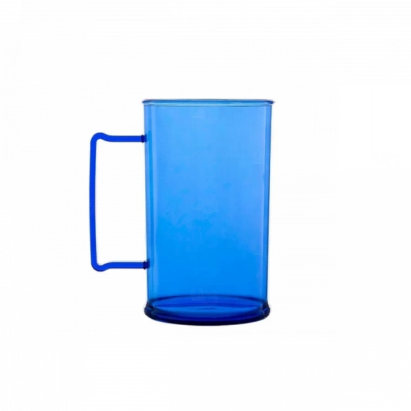 Caneca De Chopp Personalizada - 300ml (Leitosa ou Cristal) Azul