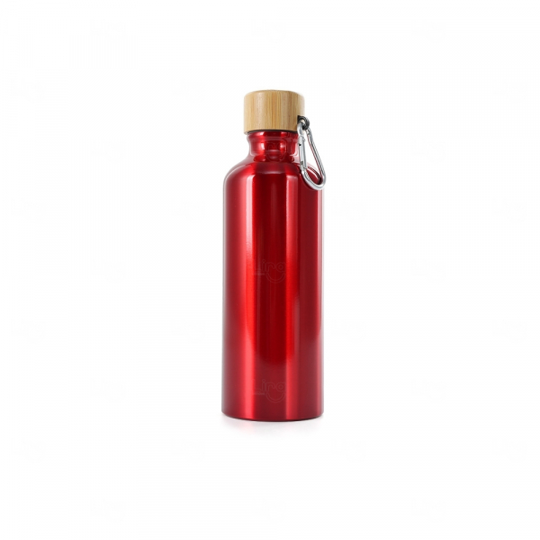 Garrafa de Alumínio Personalizado - 500ml Vermelho