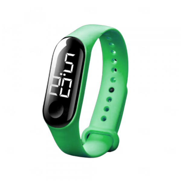 Relógio Esportivo Personalizado Verde