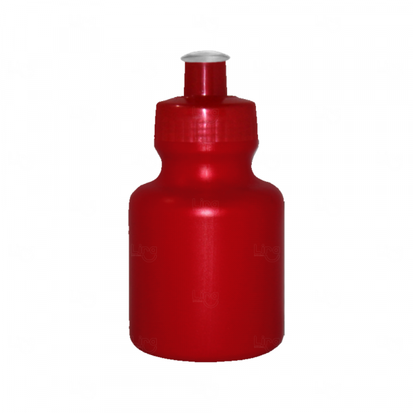 Mini Squeeze Personalizado Plastico - 300ml Vermelho