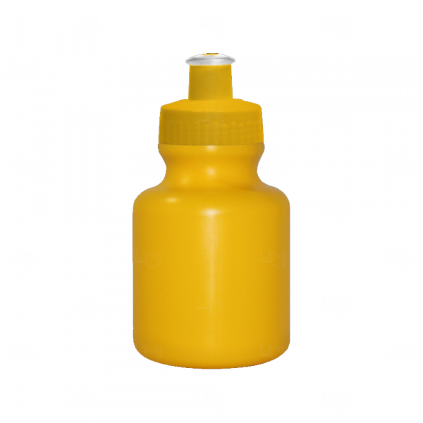Mini Squeeze Personalizado Plastico - 300ml Amarelo