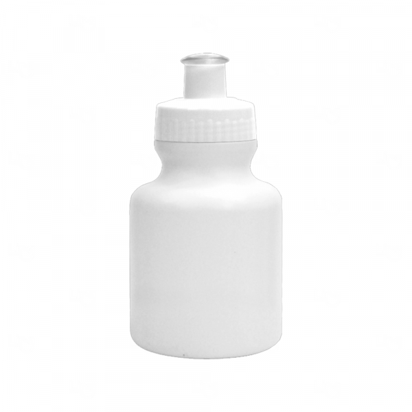 Mini Squeeze Personalizado Plastico - 300ml Branco