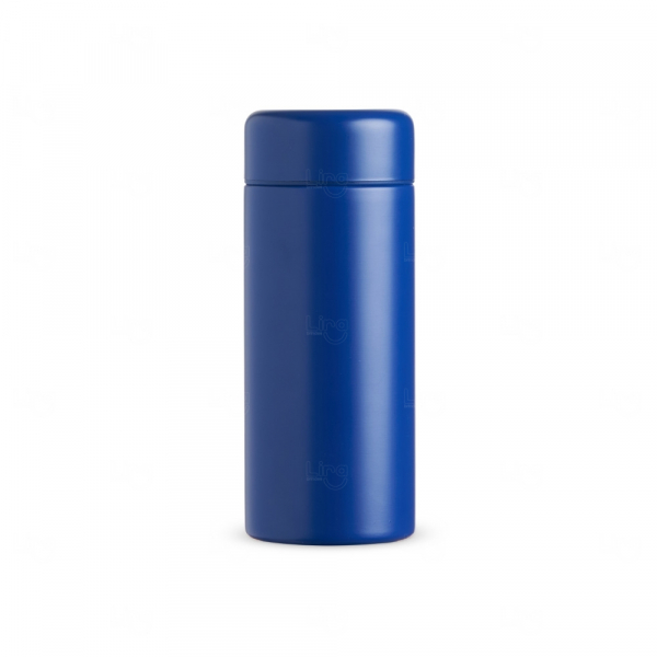 Garrafa Térmica Personalizada - 200ml Azul Escuro