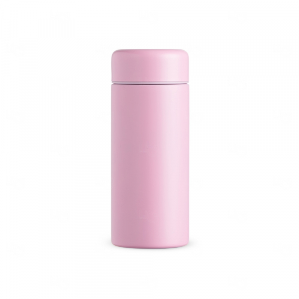 Garrafa Térmica Personalizada - 200ml Rosa Claro