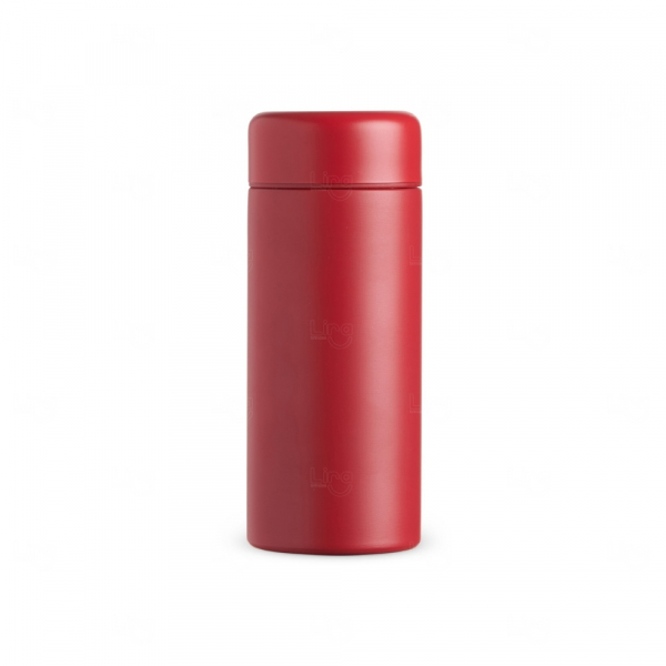 Garrafa Térmica Personalizada - 200ml Vermelho