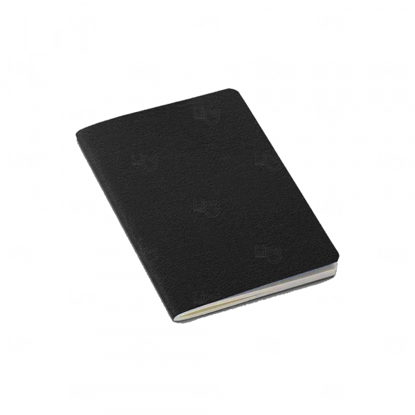 Caderneta Sketchbook Personalizado - 21 x 14 cm Preto