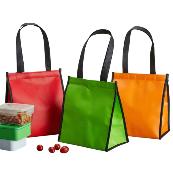 Mini Bolsa Térmica 6 Litros em TNT Personalizada 