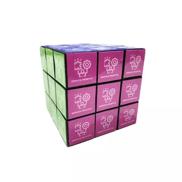 Cubo Mágico Personalizado - 5,5 x 5,5 cm