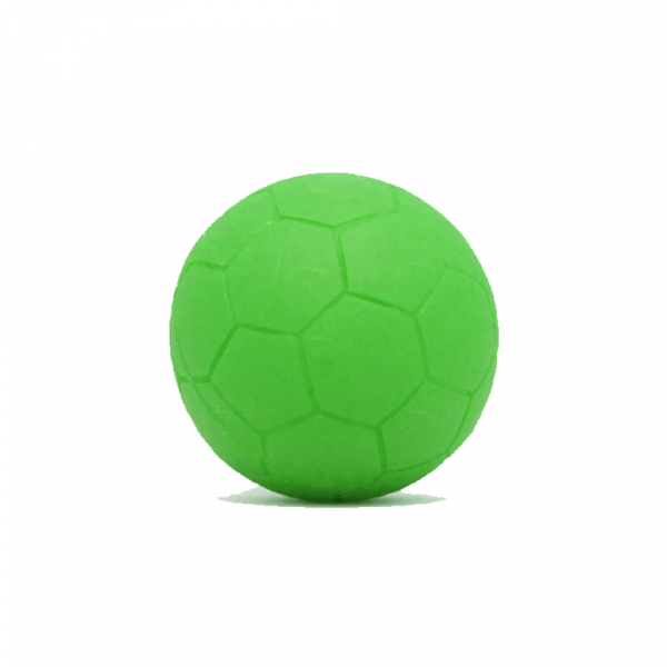 Bolinha de Futebol Personalizada com Gomos Marcados Verde