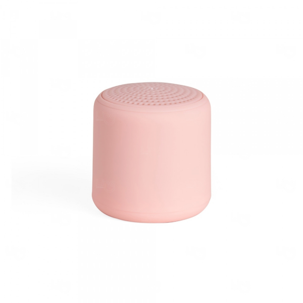 Caixa de Som Personalizada de Plástico Rosa