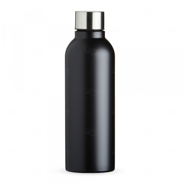 Garrafa Personalizada Inox - 800ml Preto