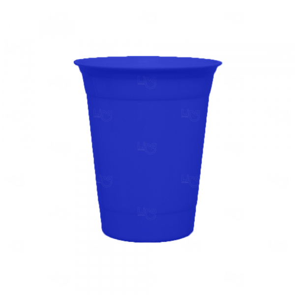 Copo Plástico Personalizado tipo Party - 400ml Azul