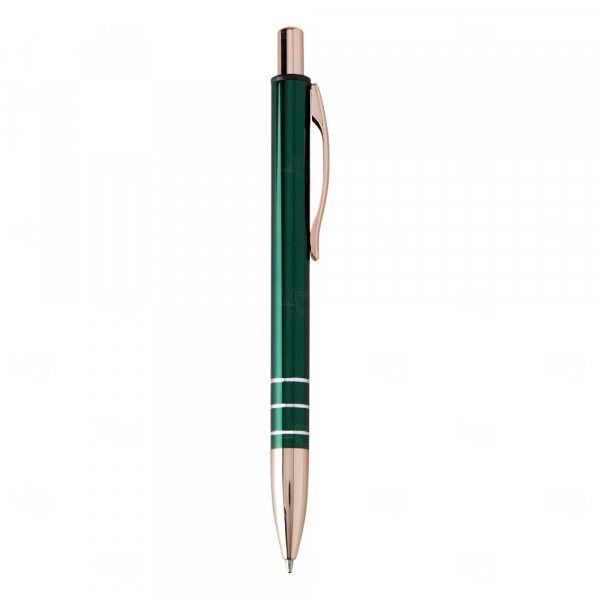 Caneta Personalizada de Metal Verde Escuro
