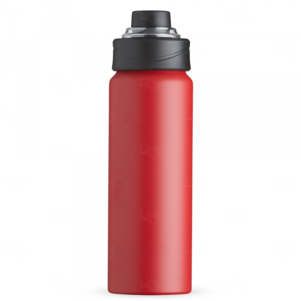 Squeeze Alumínio Personalizado - 800ml Vermelho