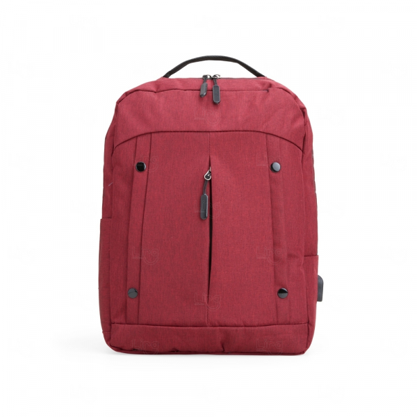 Mochila de Nylon Personalizada - 21L Vermelho