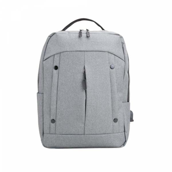 Mochila de Nylon Personalizada - 21L Cinza