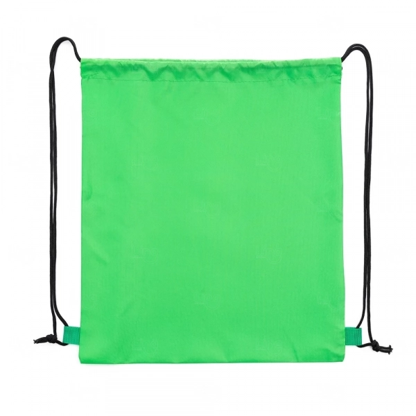 Sacochila do Zero em Nylon Personalizada - 42 x 35 cm Verde Claro