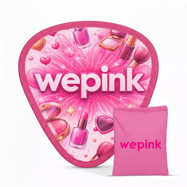 Leque em Nylon Dobrável 100% Personalizado 