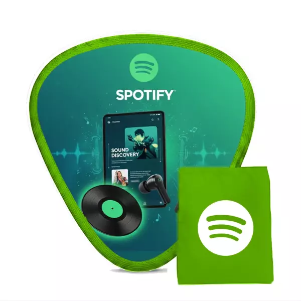 Leque em Nylon Dobrável 100% Personalizado 