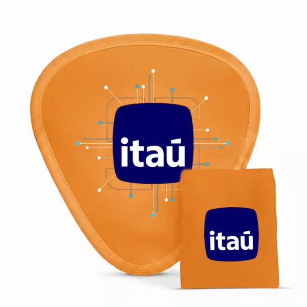 Leque em Nylon Dobrável 100% Personalizado 