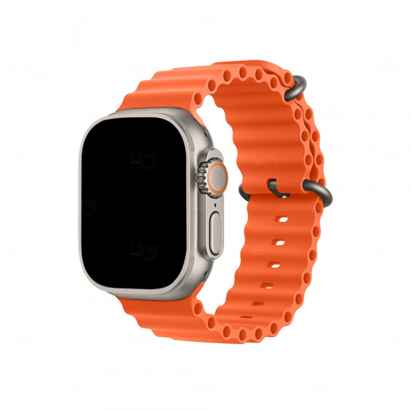 Relogio Smartwatch Personalizado x8 Ultra Laranja