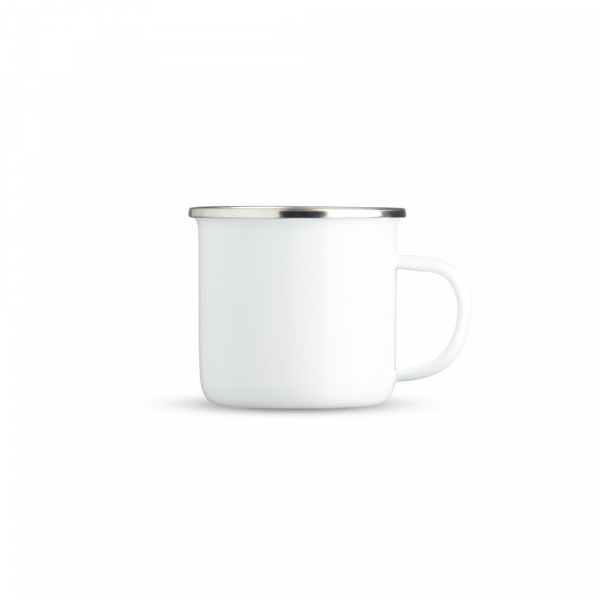 Caneca Inox Personalizada - 370ml Branco