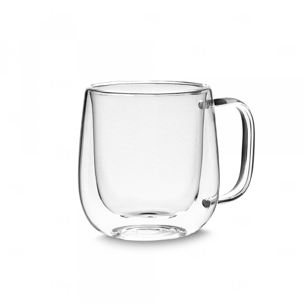 Caneca de Vidro Personalizada - 230ml Transparente