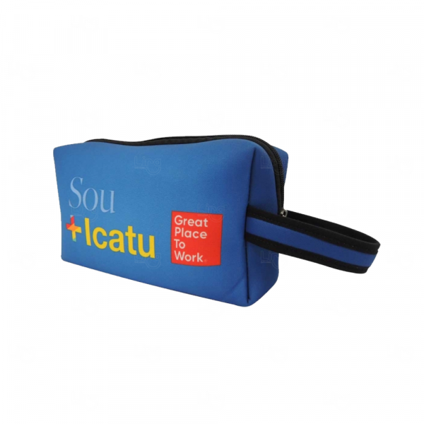Necessaire Neopreme Personalizada - 15 x 25 cm 