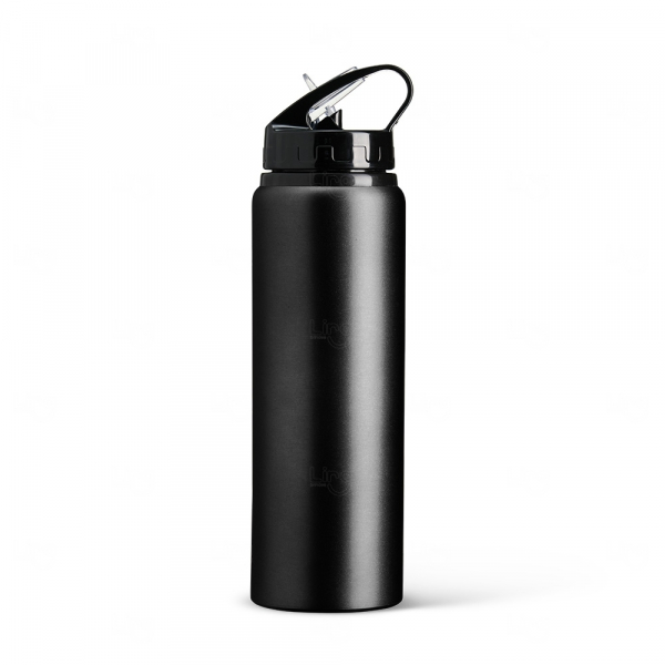 Squeeze Personalizada de Inox - 800ml Preto