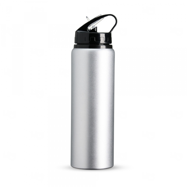 Squeeze Personalizada de Inox - 800ml Prata