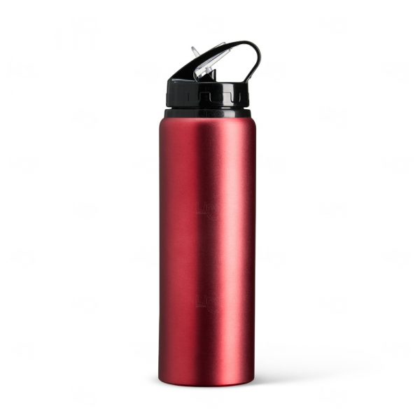 Squeeze Personalizada de Inox - 800ml Vermelho