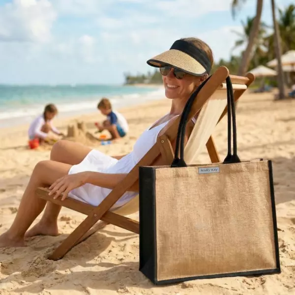 Sacola Ecológica de Juta Personalizada - 35 x 45 cm