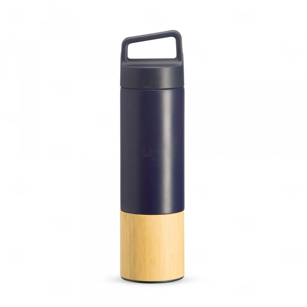 Garrafa Térmica Inox 550 ml com Infusor Personalizada 