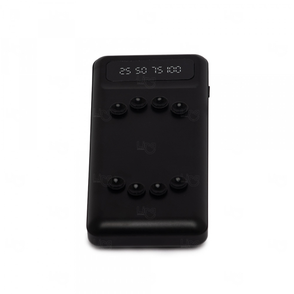 Power Bank 10.000 Mah com Indicador LED e Lanterna Personalizado 