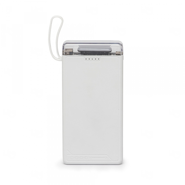 Power Bank com Lanterna Personalizado - 10.000 Mah 