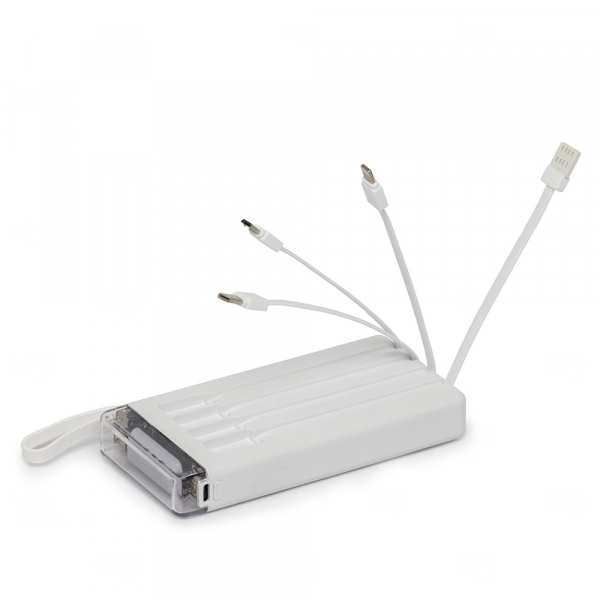 Power Bank com Lanterna Personalizado - 10.000 Mah 