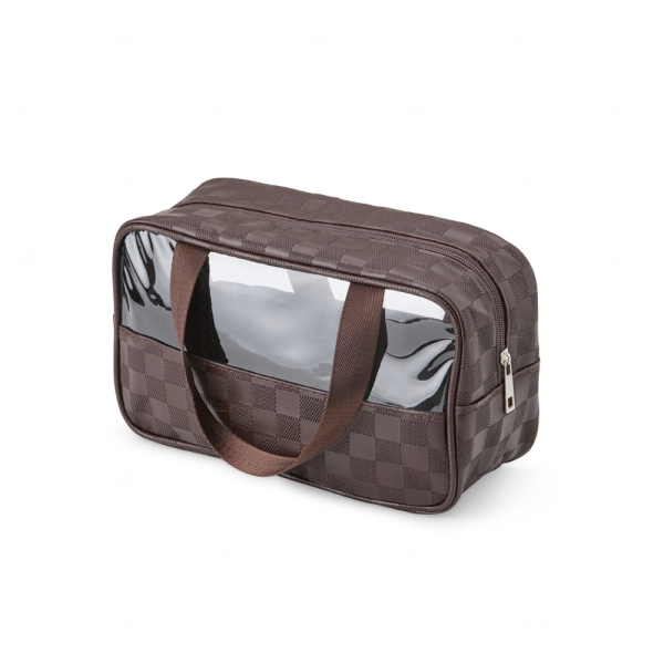 Nécessaire PVC com Visor Transparente Personalizada 