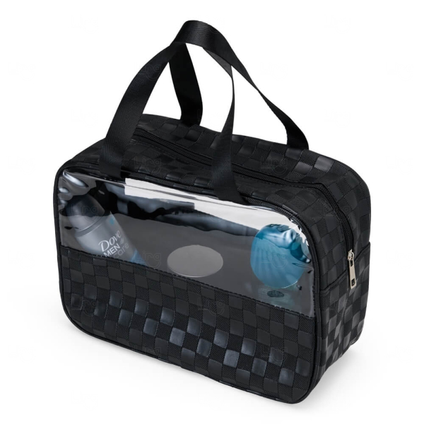 Nécessaire Impermeável com Visor Personalizada 