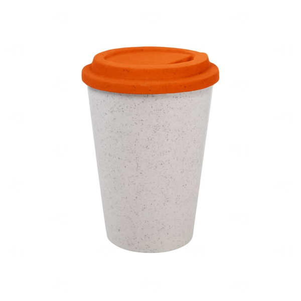 Copo Ecológico Fibra de Arroz Personalizado - 350ml 