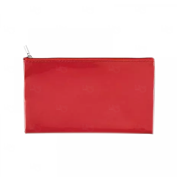 Pasta Zip Zap em PVC Cristal 20x25cm Personalizada 