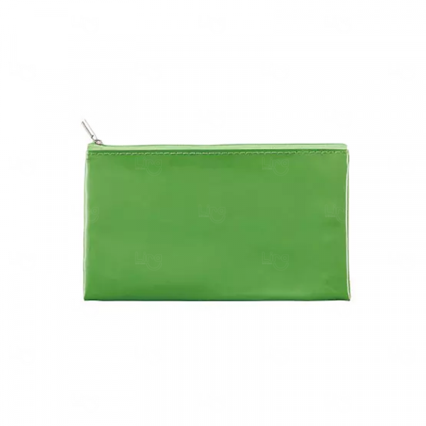 Pasta Zip Zap em PVC Cristal 20x25cm Personalizada 