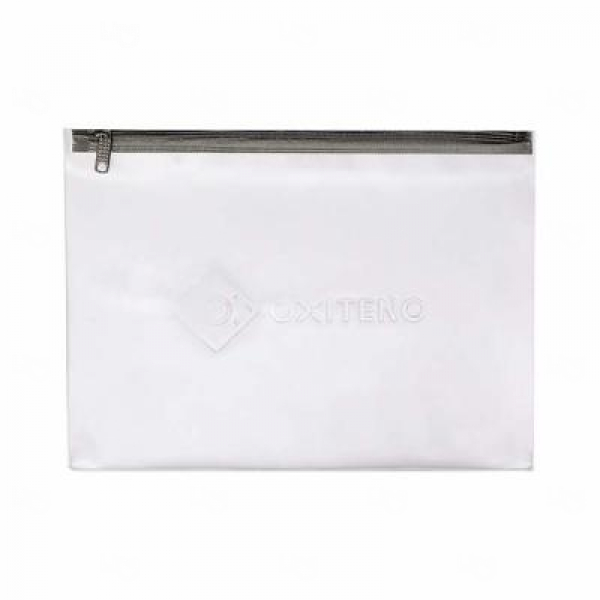 Pasta Zip Zap em PVC Cristal 20x25cm Personalizada 