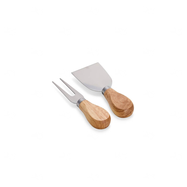 Kit Queijo 2 Peças em Estojo Personalizado 