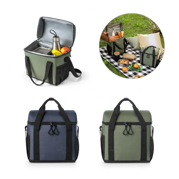 Bolsa Térmica 11L em Poliéster Reciclado Personalizada 