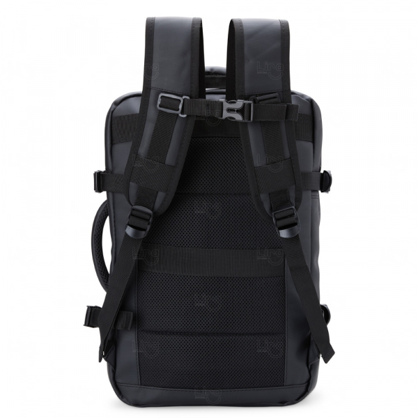 Mochila Expansível de Couro Sintético Personalizada - 36 Litros 