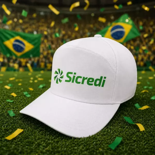 Boné com tecido Brim Personalizado - 100% algodão