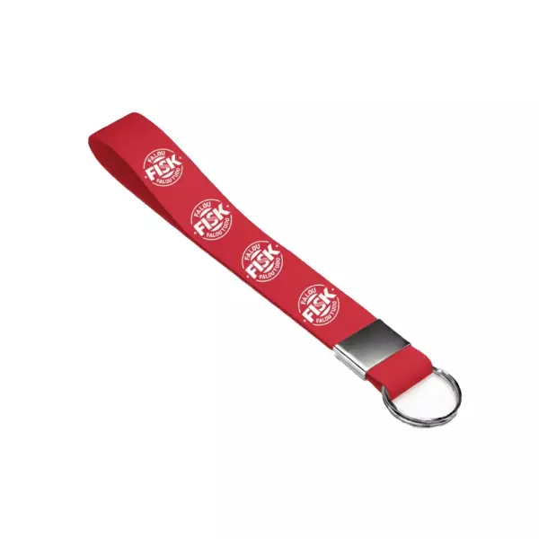 Chaveiro com Fita em Tecido Personalizado 