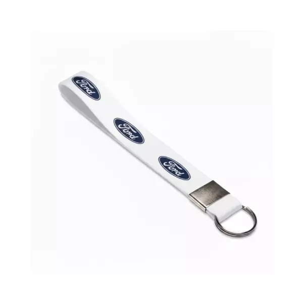 Chaveiro com Fita em Tecido Personalizado 